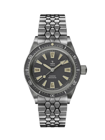 YEMA Skin Diver Auto S/S 39mm Dark Gray Dial 12.24.99.SN.M3_2025