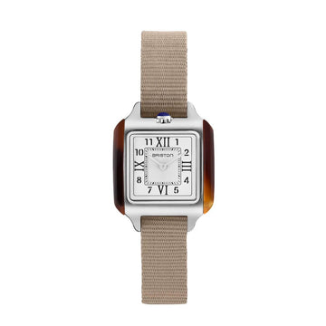 Briston Streamliner Kennedy HM 25mm White Dial Quartz Watch 252025.SA.T.2.NT_2025