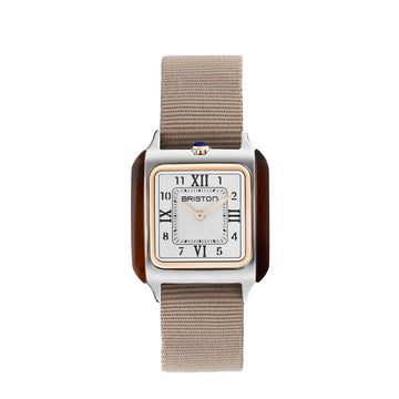 Briston Streamliner Kennedy HM 30mm White Dial Quartz Watch 252030.PRA.T.2.NT_2025