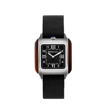 Briston Streamliner Kennedy HM 30mm Black Dial Quartz Watch 252030.SA.T.1.NB_2025