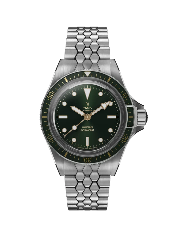 YEMA Superman Auto S/S 39mm Black Dial 12.14.44.SN.M2_2025