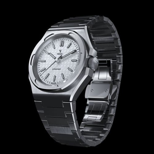 YEMA TRAVELLER II Silver Dial Steel Bracelet YWTR23-FMS (1)