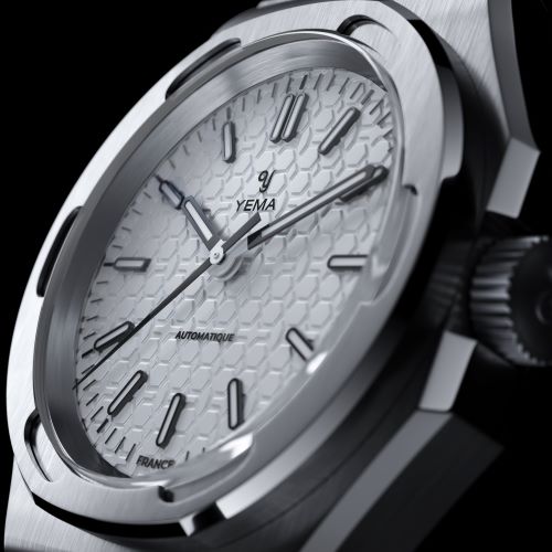 YEMA TRAVELLER II Silver Dial Steel Bracelet YWTR23-FMS (1)