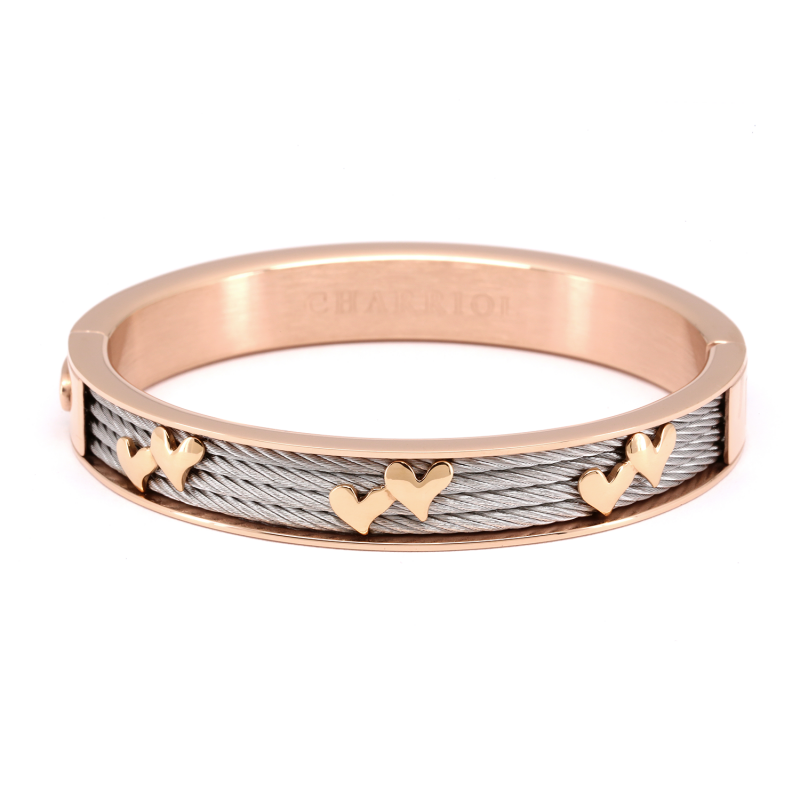 Charriol Bangle Forever Heart 04-102-1139-22