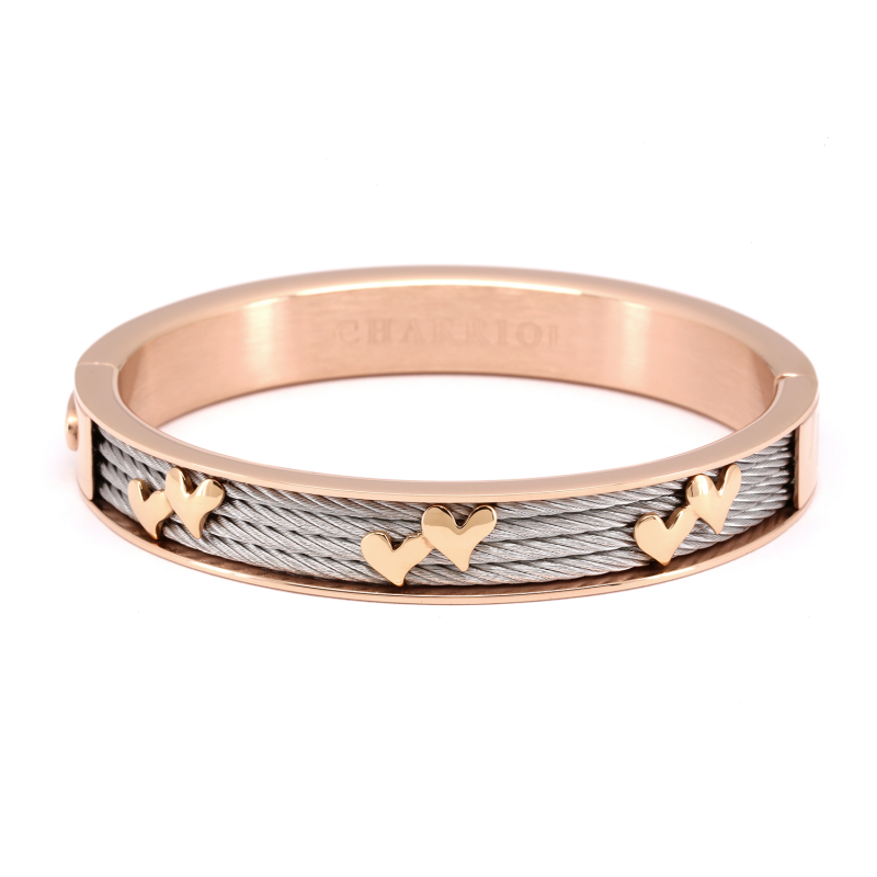 Charriol Bangle Forever Heart 04-102-1139-22 – Timeville