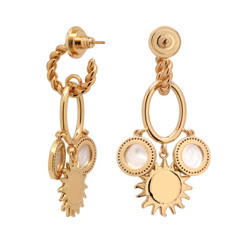 Charriol Earrings Sunflare 03-464-1274-0_2023.A