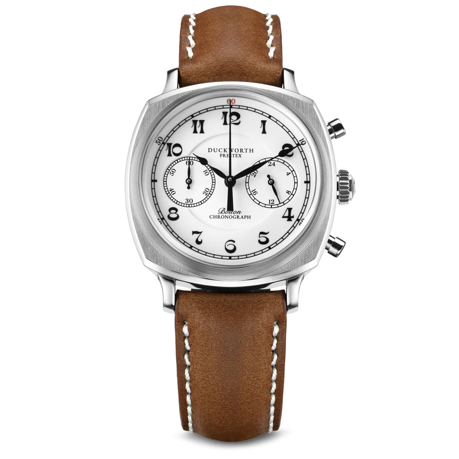 Duckworth Prestex DP Bolton Q Chrono Leather Strap D531-02