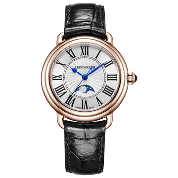 Aerowatch 1942 Moon phase A 43960 RO03