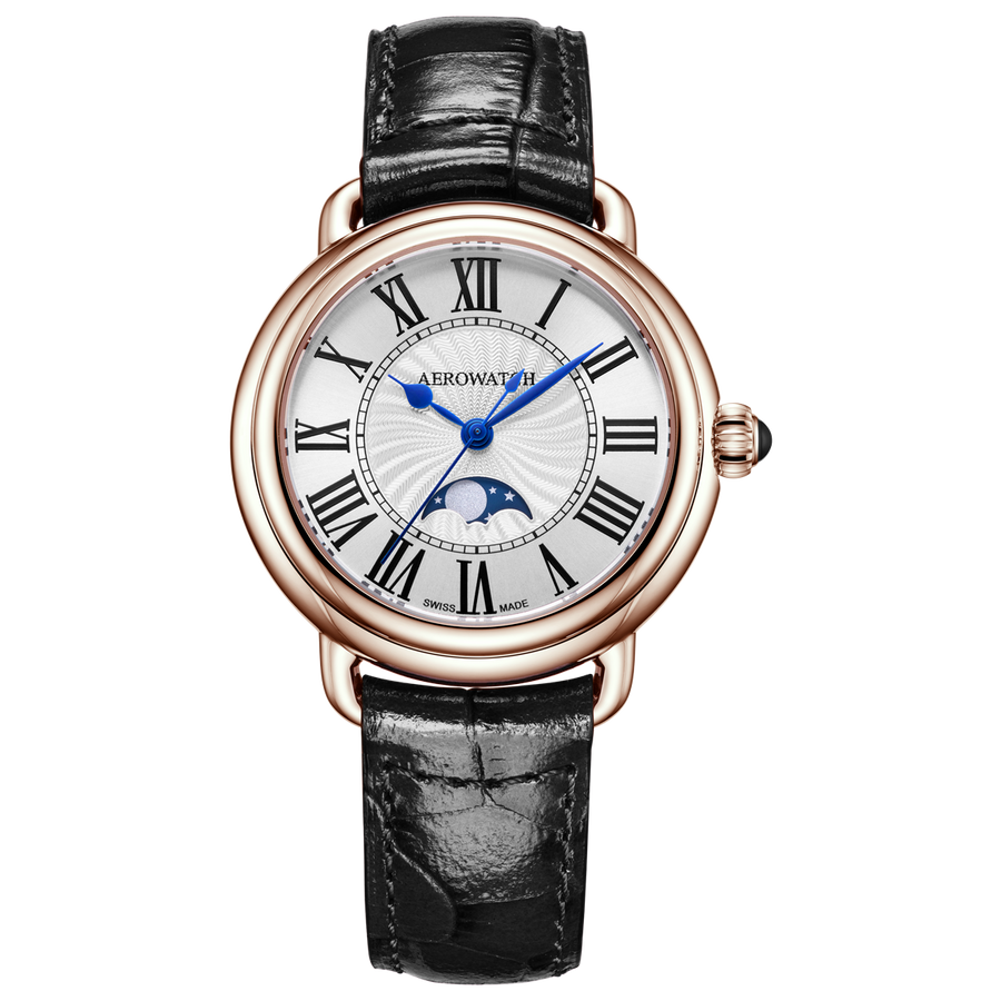 Aerowatch 1942 Moon phase A 43960 RO03