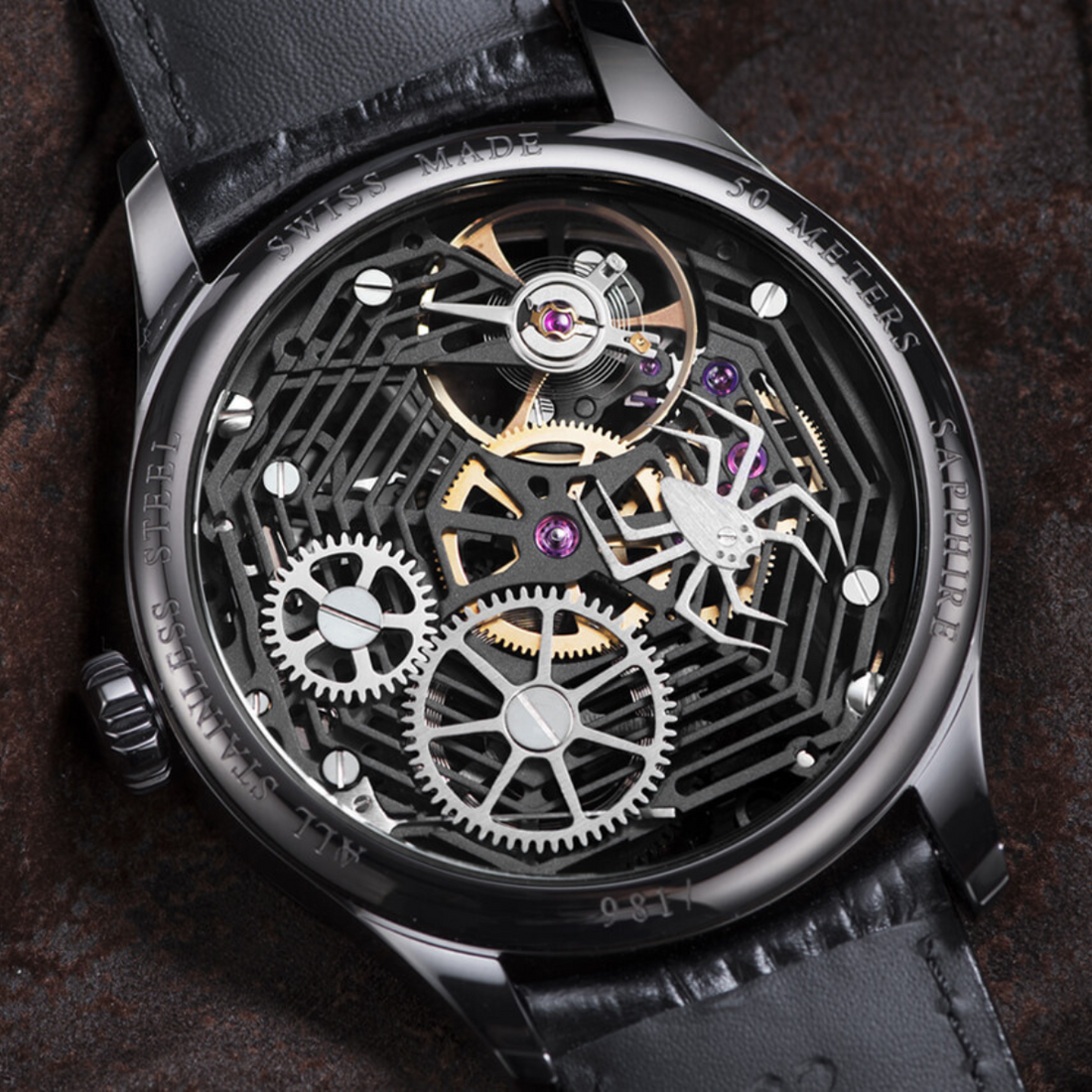 Aerowatch RENAISSANCE Skeleton Spider A 50981 NO21