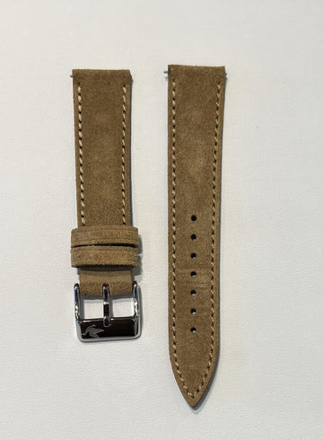 Duckworth Prestex 20mm Suede Leather Standard Strap