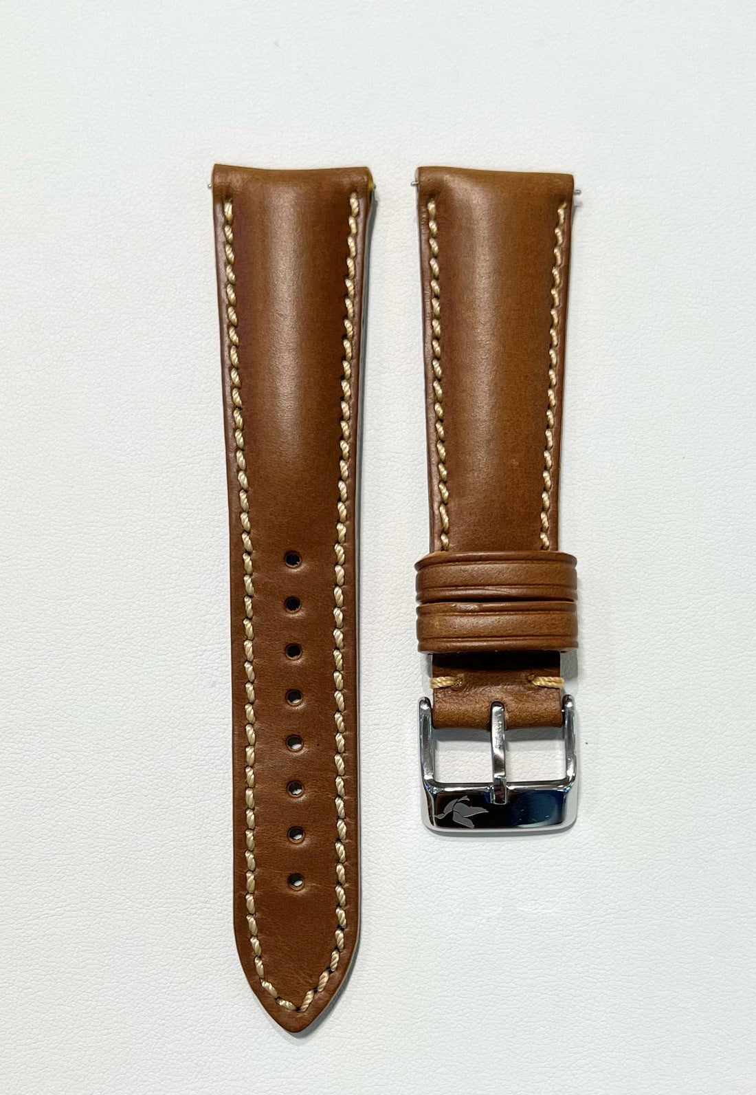 Duckworth Prestex 22mm Horween Leather Standard Strap