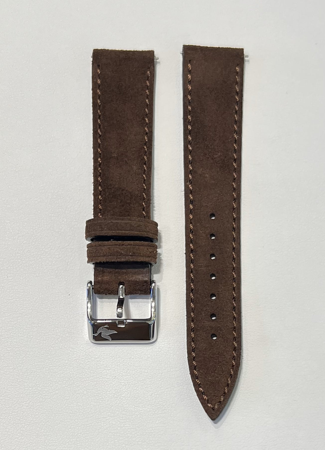 Duckworth Prestex 20mm Suede Leather Standard Strap