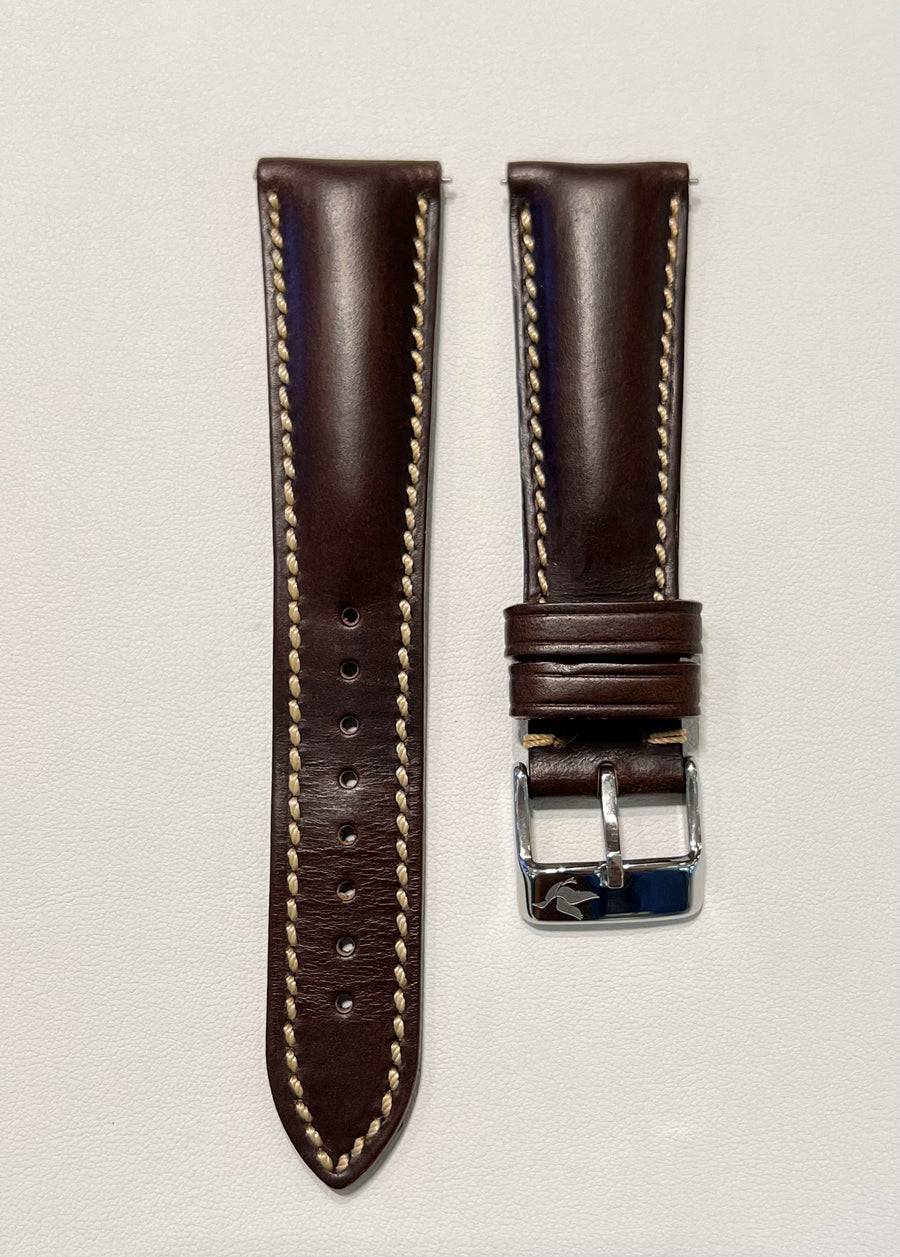 Duckworth Prestex 22mm Horween Leather Standard Strap