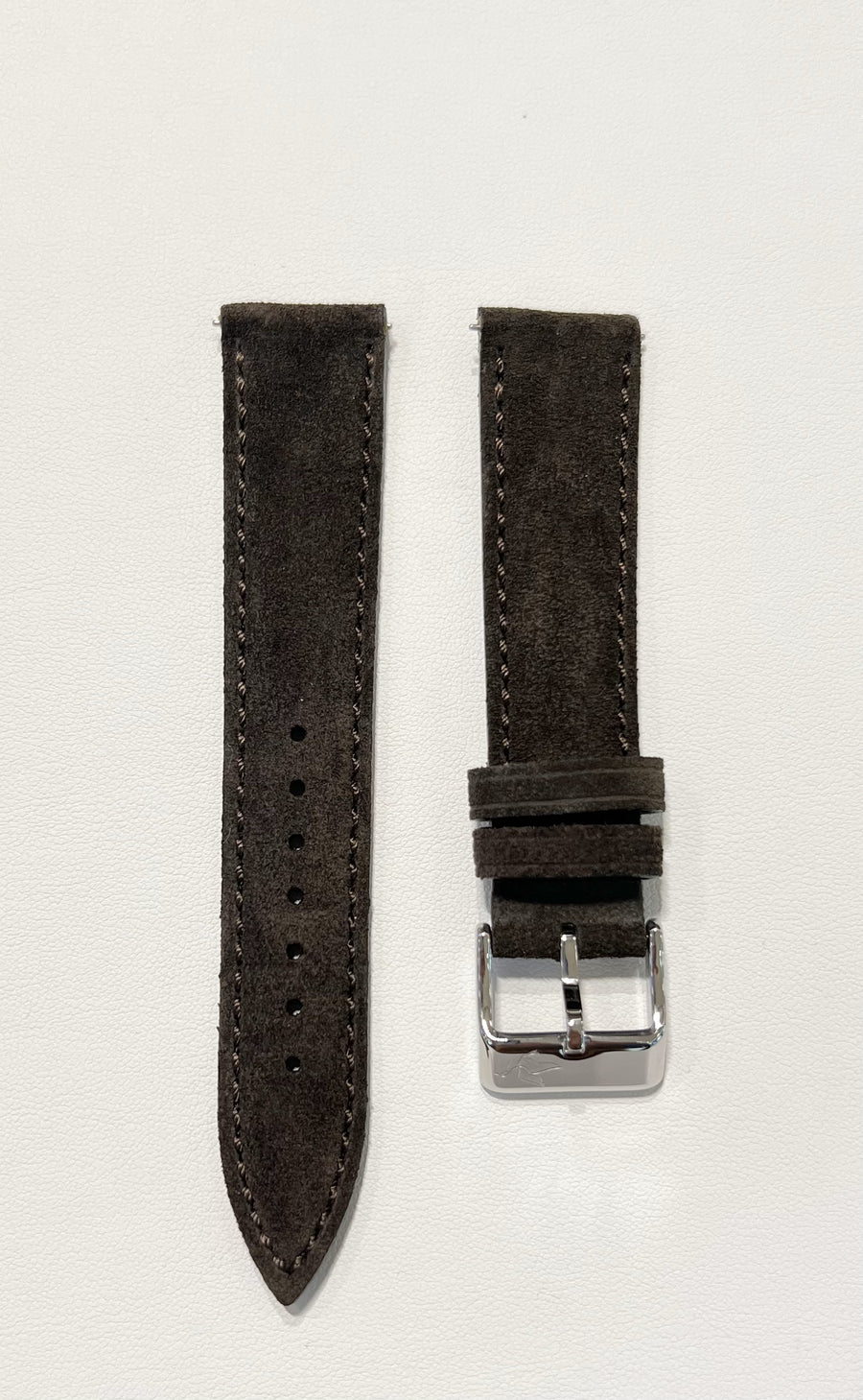 Duckworth Prestex 20mm Suede Leather Standard Strap