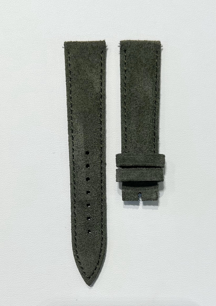 Duckworth Prestex 20mm Suede Leather Standard Strap