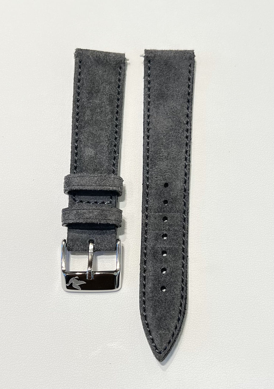 Duckworth Prestex 20mm Suede Leather Standard Strap