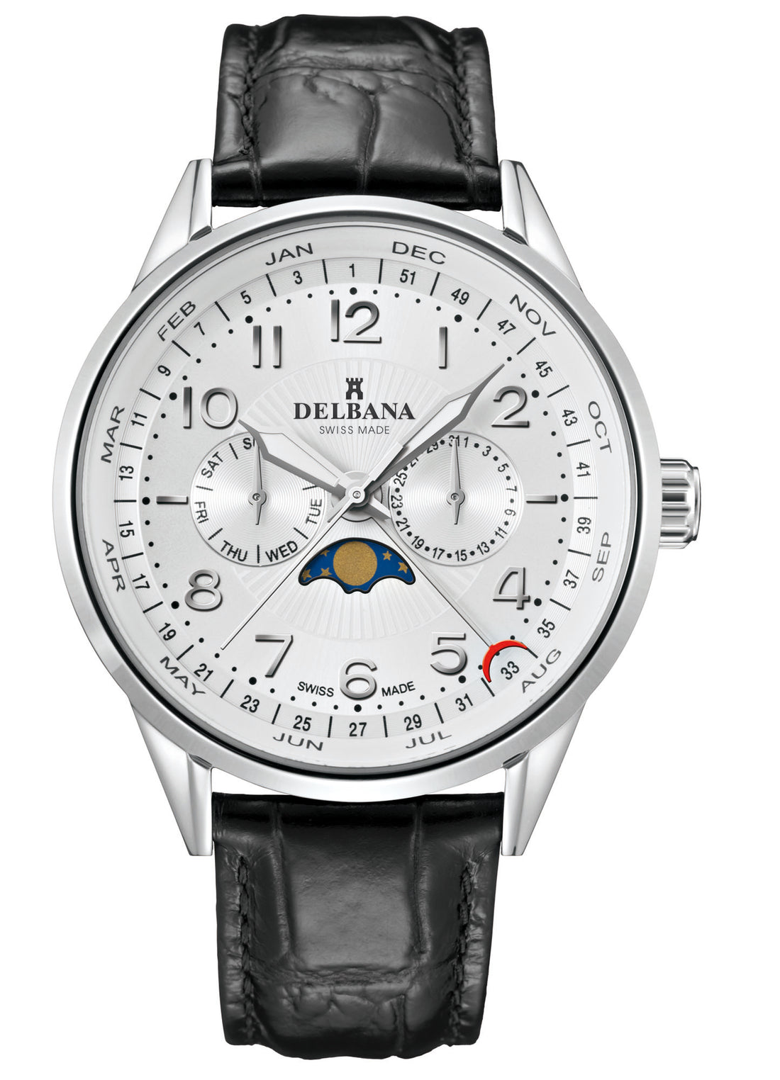 Delbana Retro Moonphase 41601.646.6.064