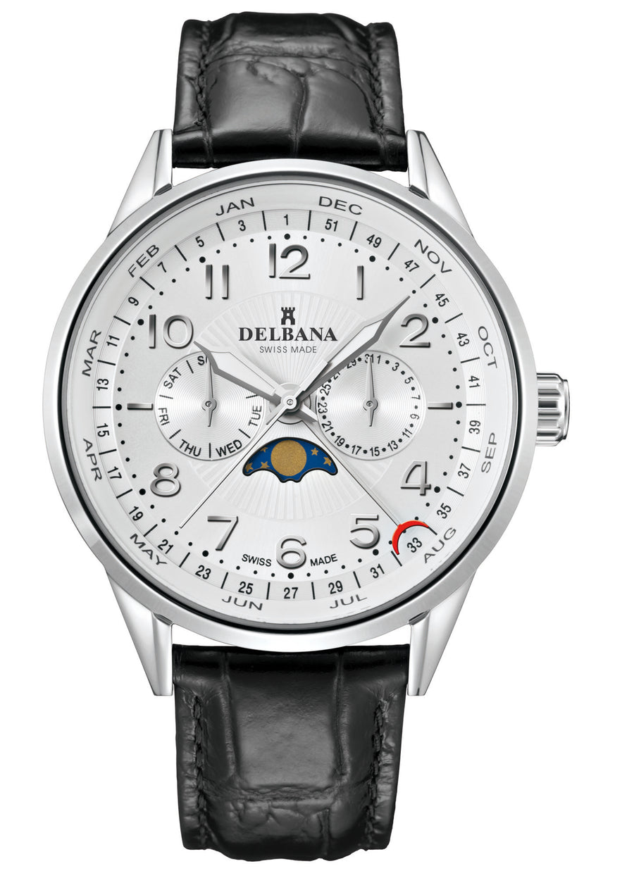 Delbana Retro Moonphase 41601.646.6.064