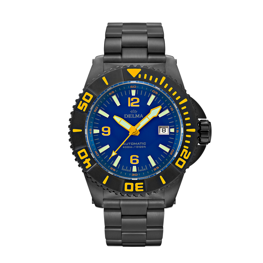 Delma Blue Shark III Black Edition 44701.700.6.044