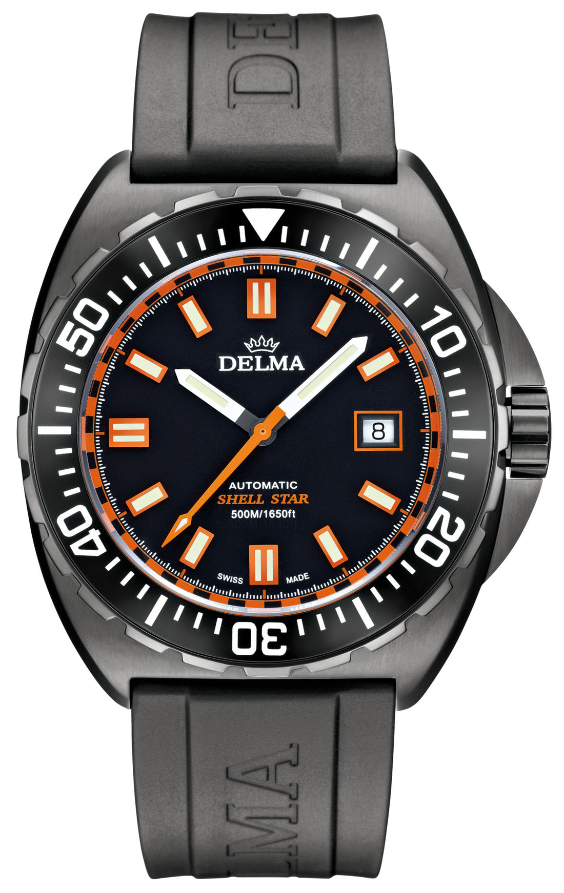 Delma Shell Star Black Tag 44501.670.6.031