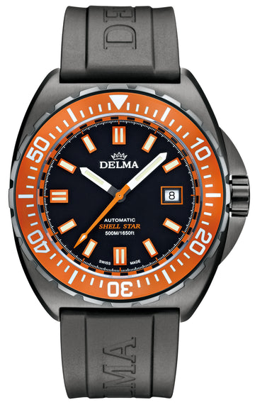 Delma Shell Star Black Tag 44501.670.6.151