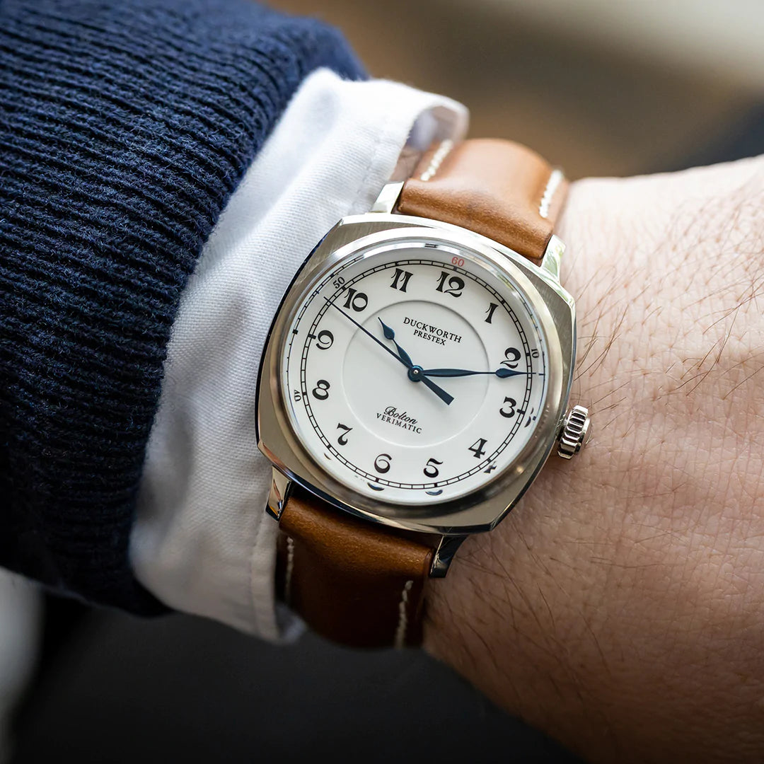 Duckworth Prestex DP Bolton Verimatic Leather Strap D703-02