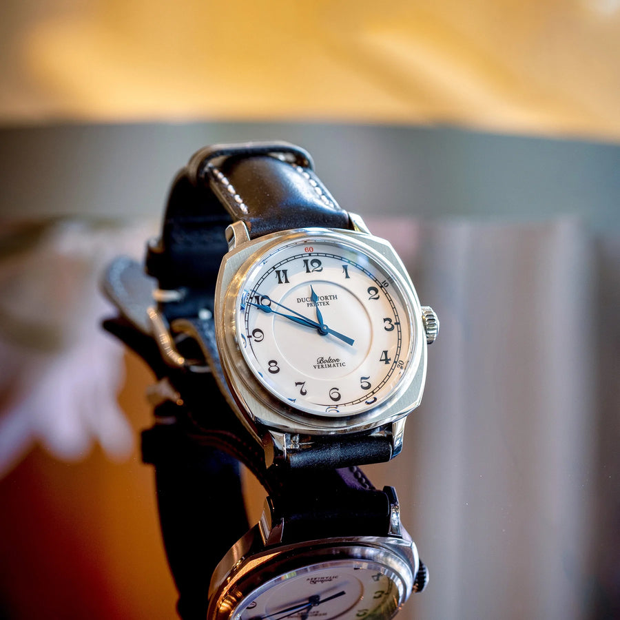 Duckworth Prestex DP Bolton Verimatic Leather Strap D703-02