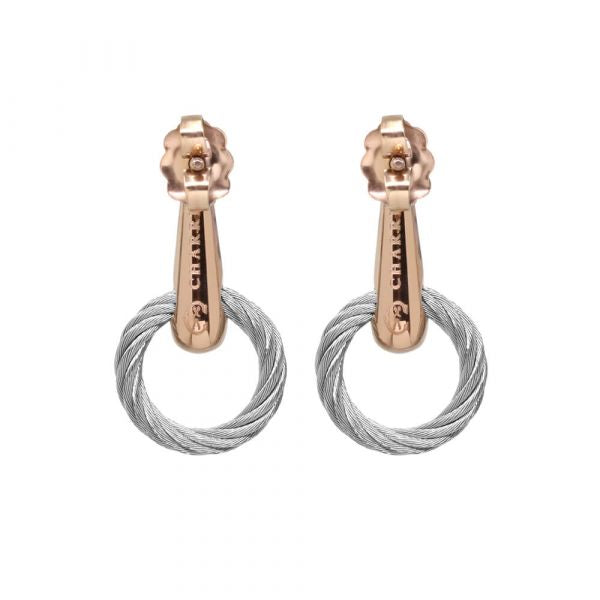 Charriol Infinity Zen Earrings 03-102-1232-1