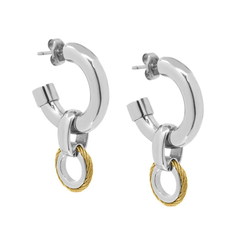 Charriol Earrings St-Tropez Mariner 03-401-1272-1