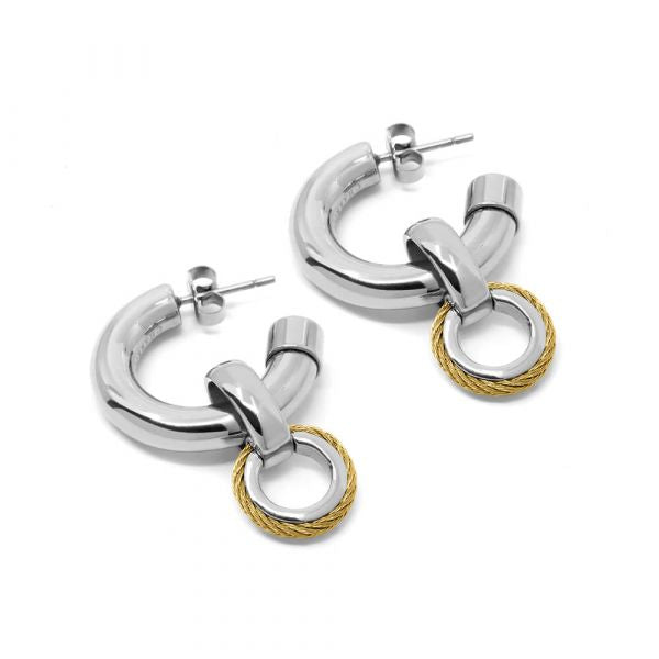 Charriol Earrings St-Tropez Mariner 03-401-1272-1