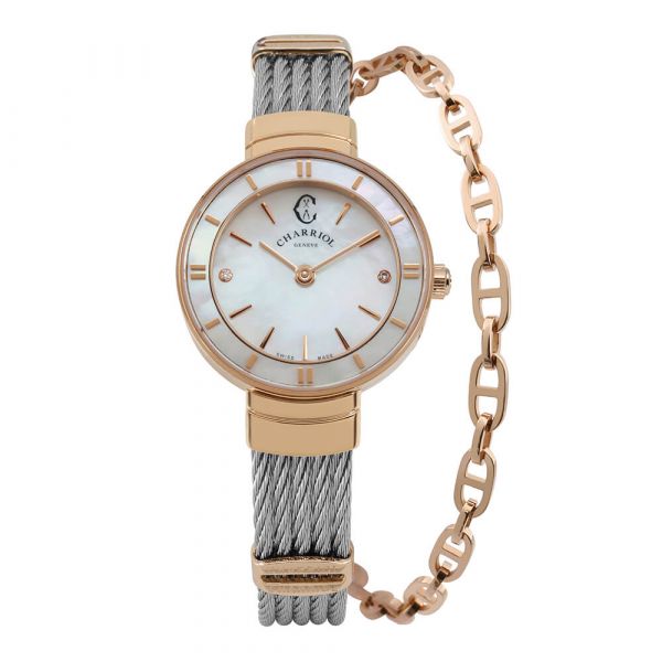 Charriol ST-TROPEZ Watch 25mm ST25PW.500.008